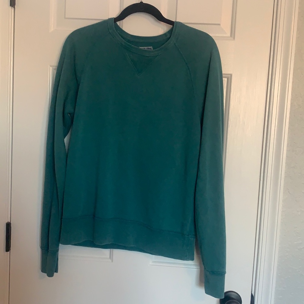 Men’s Medium Teal J Crew crewneck.                     *great condition*